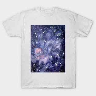 Colorful Starry night sky T-Shirt